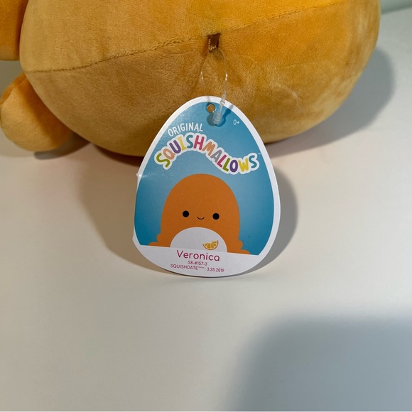 8” Veronica the Octopus - orange slice - Picture 4 of 8